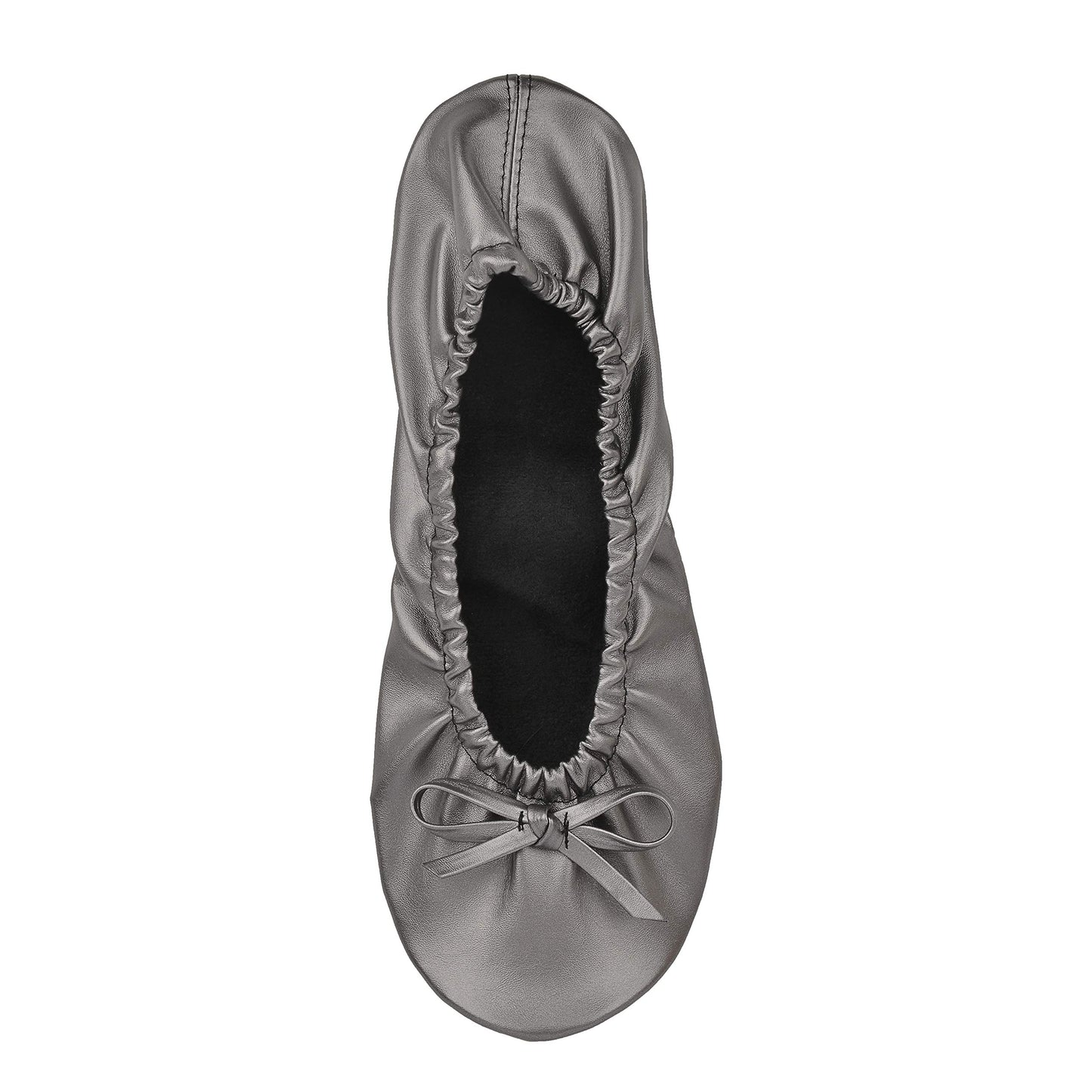 Women Foldable Flat Slipper Shoe-Space Grey