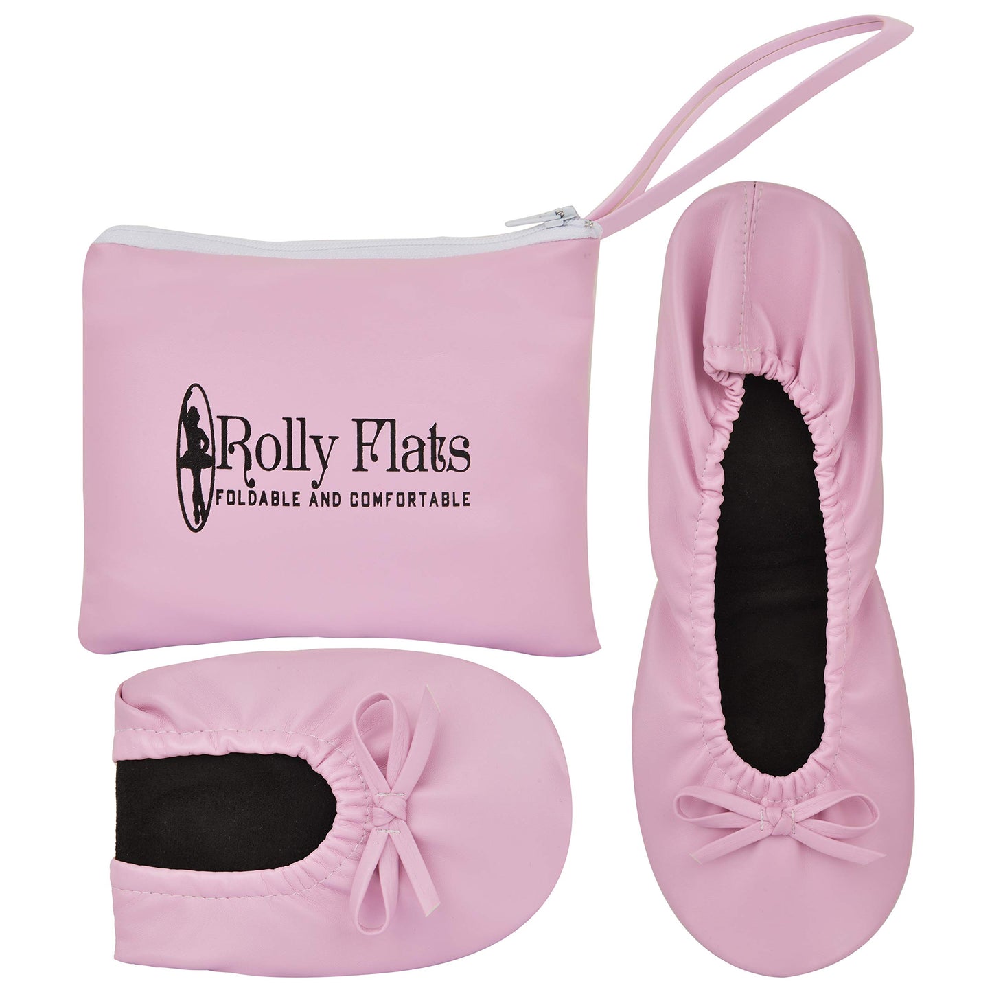 Women Foldable Flat Slipper Shoe-Baby Pink
