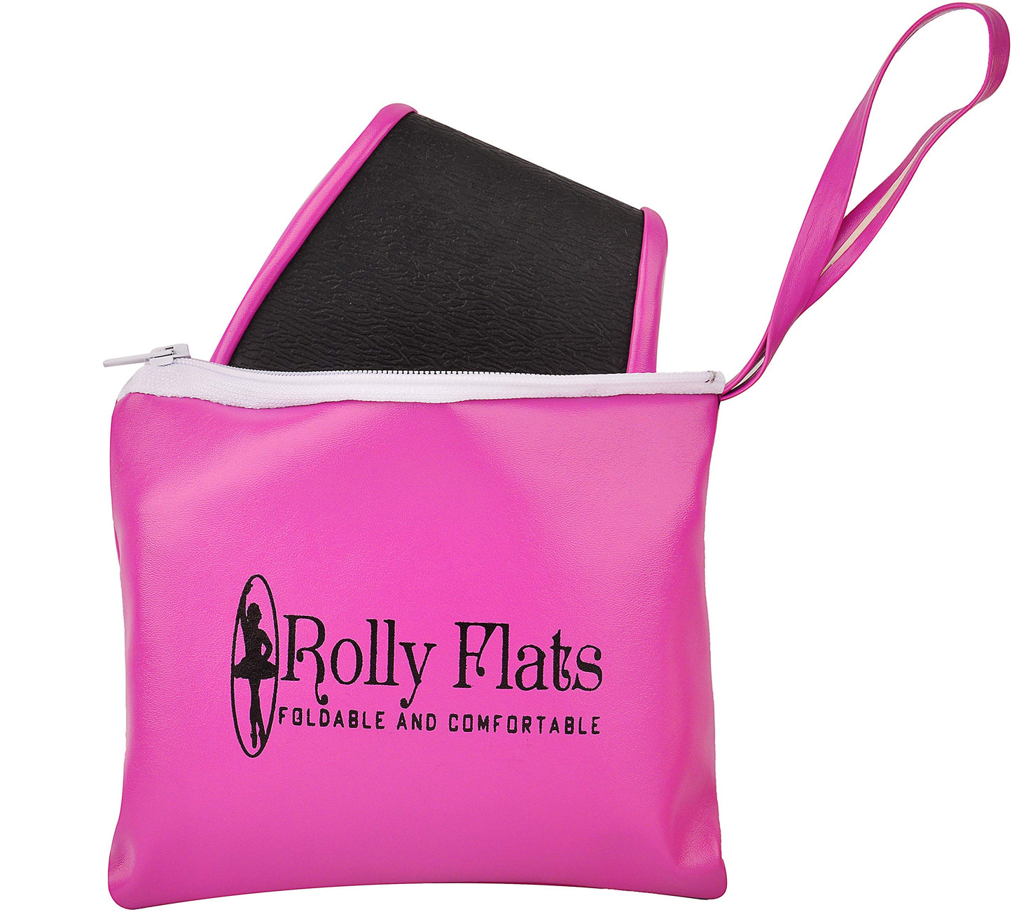 Women Foldable Flat Slipper Shoe-Pink