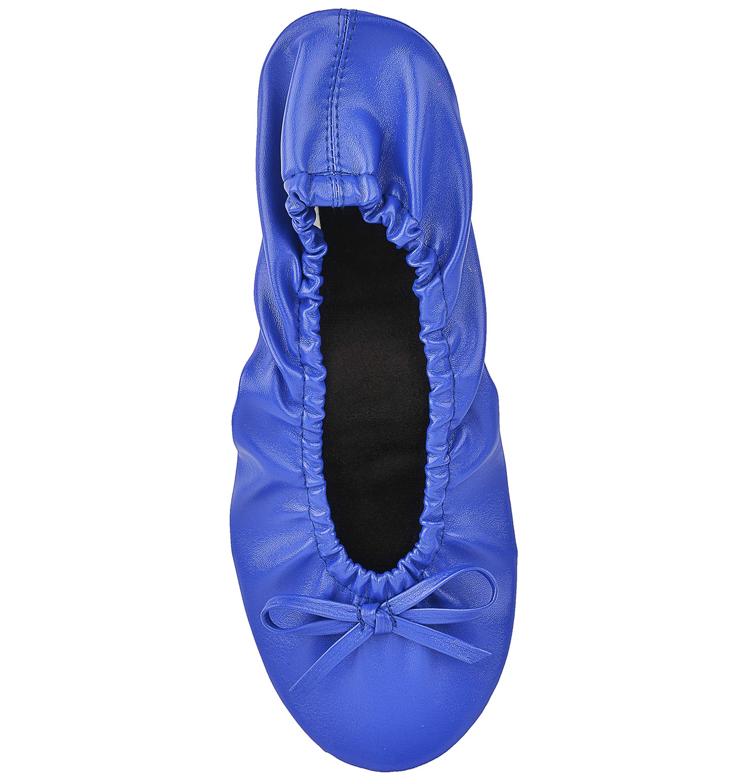Women Foldable Flat Slipper Shoe-Blue
